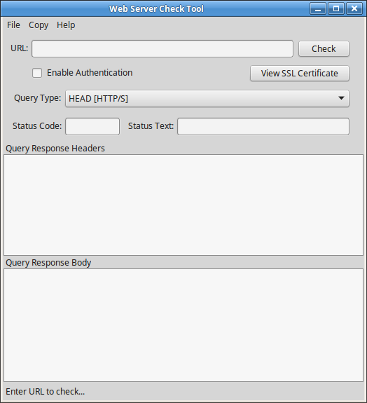 Web Server Check Tool