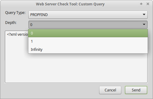 Custom Query: Available Depth Values